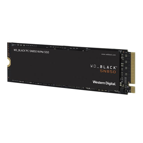 WD Black SN850 NVMe SSD WDS500G1X0E - SSD - 500 GB - M2.NVMe