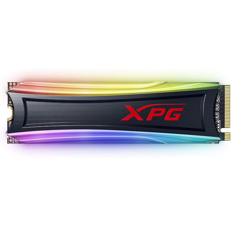 XPG SPECTRIX S40G RGB 256GB SSD - UNIDAD DE ESTADO SÓLIDO, LECTURA HASTA 3500 MB/s Y ESCRITURA HASTA 3000 MB/s, M.2