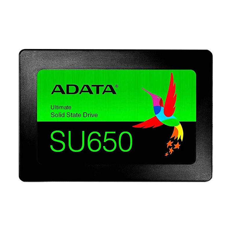 ADATA SU650 960GB SSD - UNIDAD DE ESTADO SÓLIDO, LECTURA HASTA 520 MB/s Y ESCRITURA HASTA 450 MB/s, SATA III, 2.5