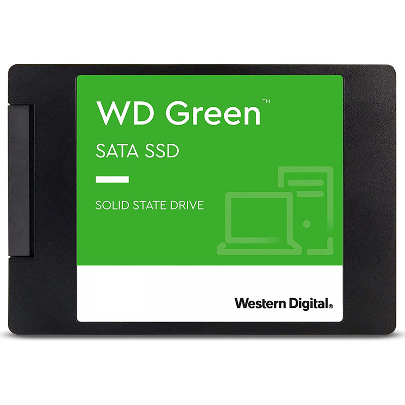 WD WESTERN DIGITAL GREEN 1TB SSD - UNIDAD DE ESTADO SÓLIDO, LECTURA HASTA 545 MB/s, SATA III, 2.5